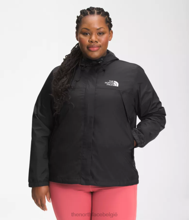 kleding 280T238 tn zwart plus antora jas vrouwen The North Face