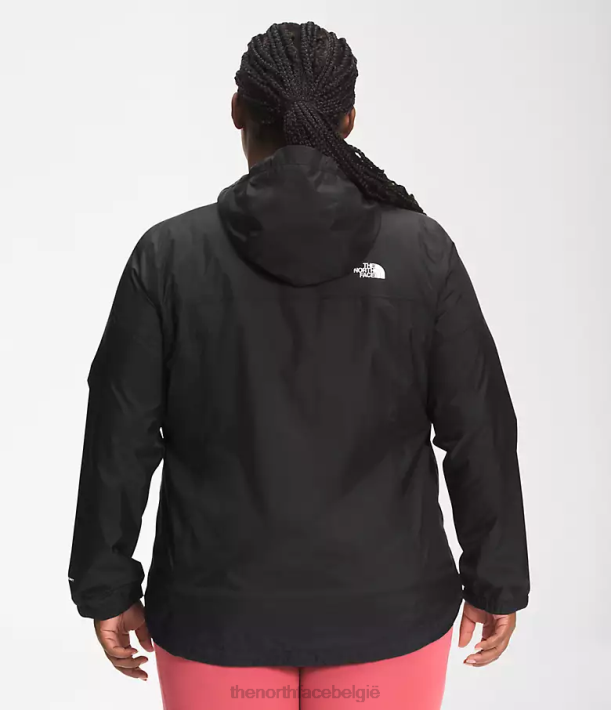 kleding 280T238 tn zwart plus antora jas vrouwen The North Face