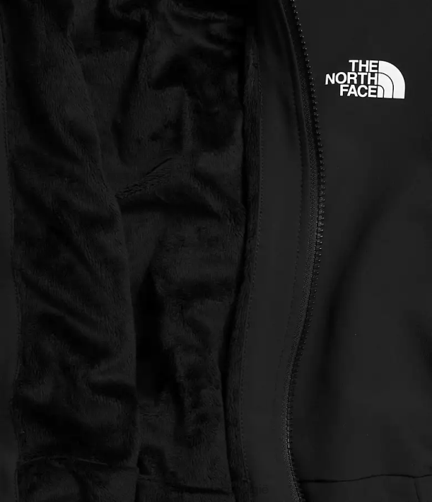 kleding 280T246 tn zwart plus Shelbe Raschel-hoodie vrouwen The North Face