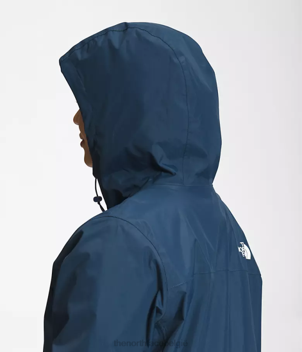 kleding 280T438 schaduwrijk blauw plus antora parka vrouwen The North Face