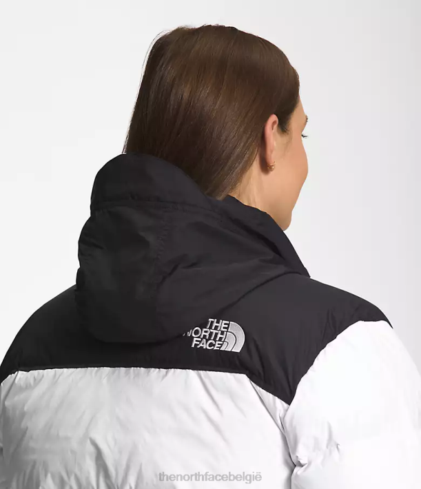 kleding 280T798 tn wit plus retro nuptse jasje uit 1996 vrouwen The North Face