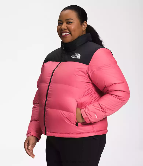 kleding 280T799 kosmo roze plus retro nuptse jasje uit 1996 vrouwen The North Face