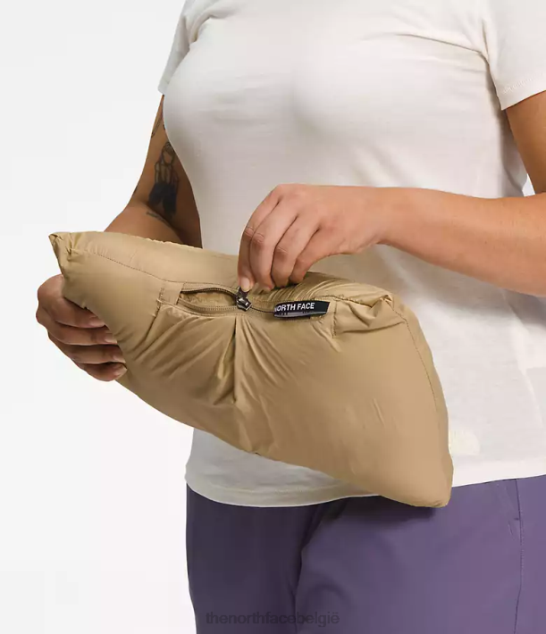 kleding 280T800 kaki steen plus retro nuptse jasje uit 1996 vrouwen The North Face