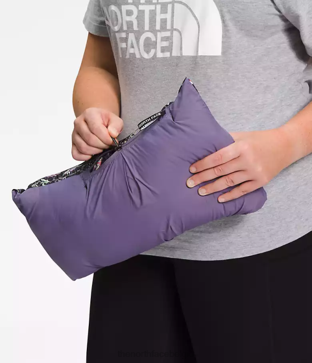 kleding 280T801 tnf zwarte iwd-afdruk plus retro nuptse jasje uit 1996 vrouwen The North Face