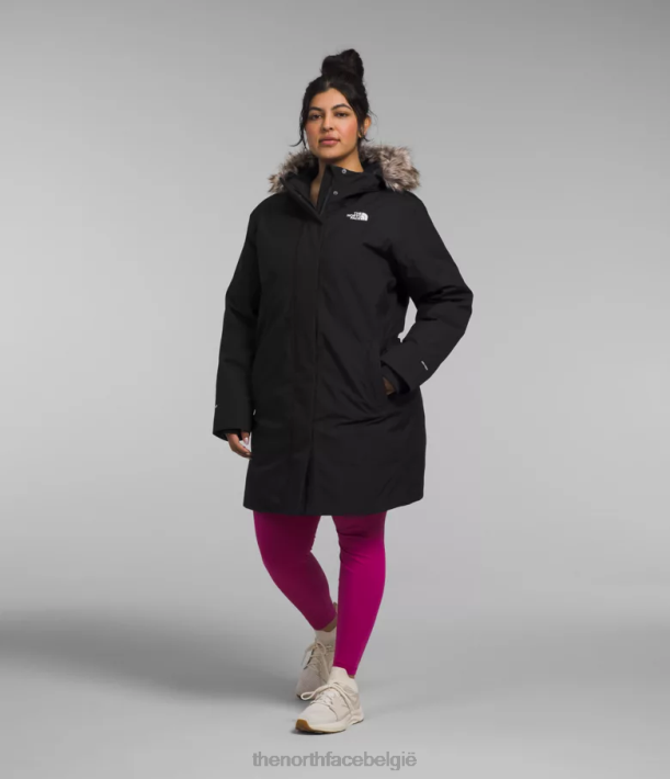 kleding 280T965 tn zwart plus arctische parka vrouwen The North Face