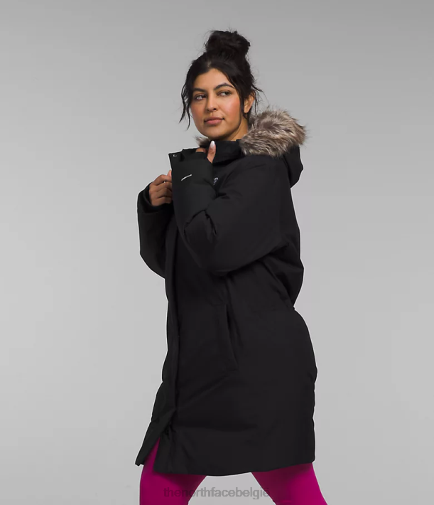 kleding 280T965 tn zwart plus arctische parka vrouwen The North Face