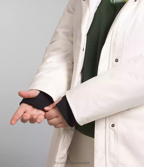 kleding 280T967 gardenia wit plus arctische parka vrouwen The North Face