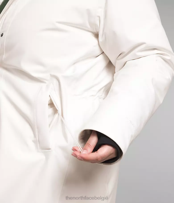 kleding 280T967 gardenia wit plus arctische parka vrouwen The North Face