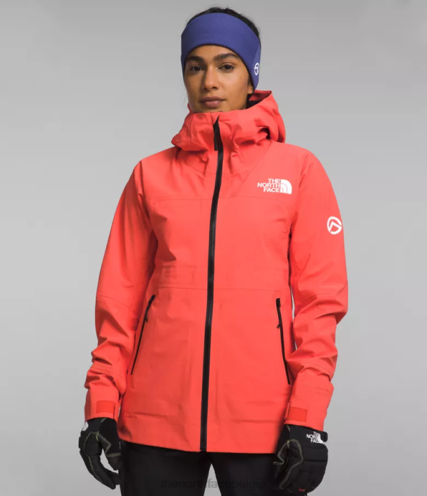 kleding 280T1173 stralend oranje Summit-serie chamlang futurelight-jack vrouwen The North Face