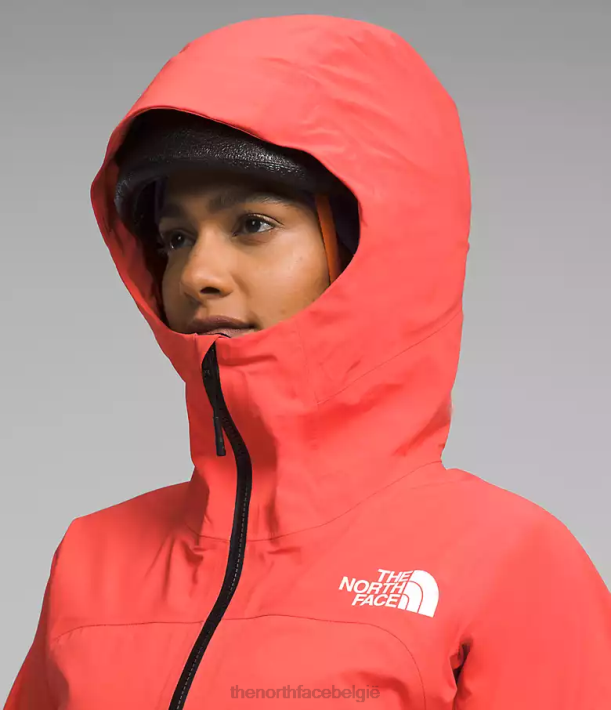 kleding 280T1173 stralend oranje Summit-serie chamlang futurelight-jack vrouwen The North Face
