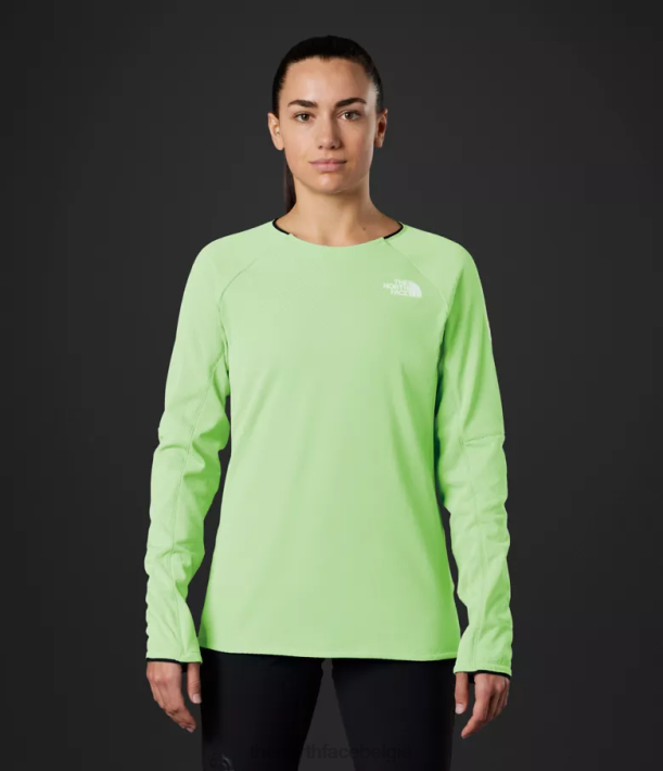 kleding 280T162 patina groen Summit-serie futurefleece-crew vrouwen The North Face