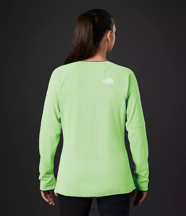 kleding 280T162 patina groen Summit-serie futurefleece-crew vrouwen The North Face