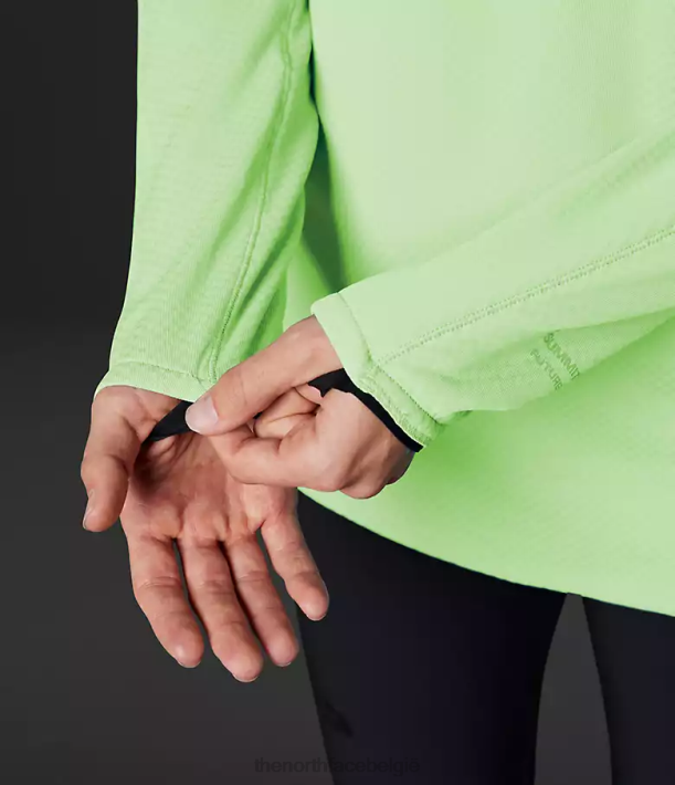 kleding 280T162 patina groen Summit-serie futurefleece-crew vrouwen The North Face