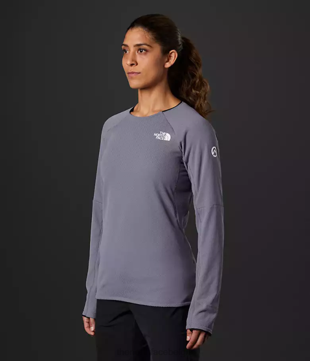 kleding 280T164 maan leisteen Summit-serie futurefleece-crew vrouwen The North Face