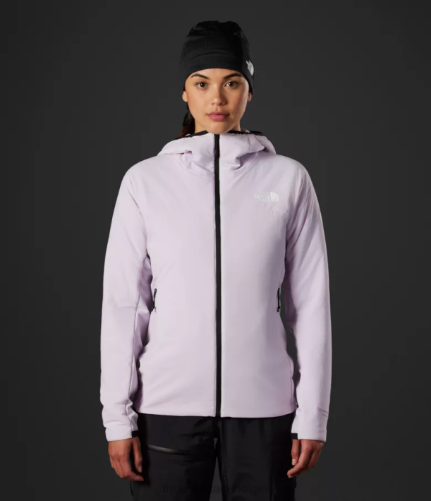kleding 280T320 lavendel mist Summit-serie casaval hybride hoodie vrouwen The North Face