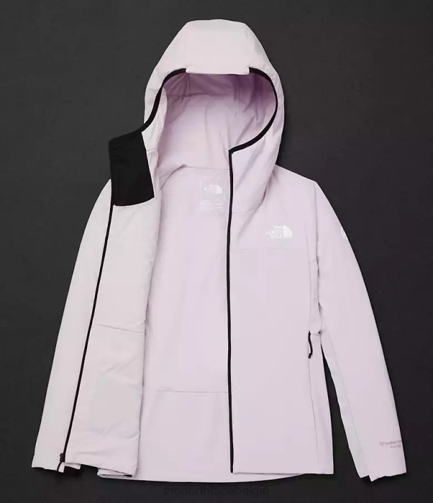kleding 280T320 lavendel mist Summit-serie casaval hybride hoodie vrouwen The North Face
