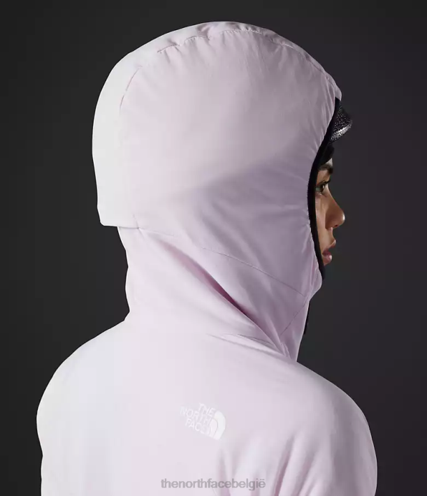 kleding 280T320 lavendel mist Summit-serie casaval hybride hoodie vrouwen The North Face