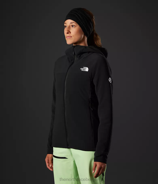 kleding 280T321 tn zwart Summit-serie casaval hybride hoodie vrouwen The North Face