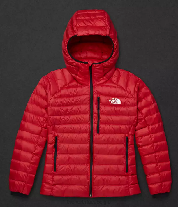 kleding 280T667 tnf rood Summit-serie Breithorn hoodie vrouwen The North Face