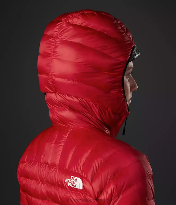 kleding 280T667 tnf rood Summit-serie Breithorn hoodie vrouwen The North Face
