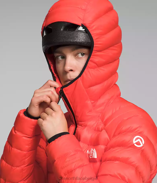 kleding 280T669 stralend oranje Summit-serie Breithorn hoodie vrouwen The North Face