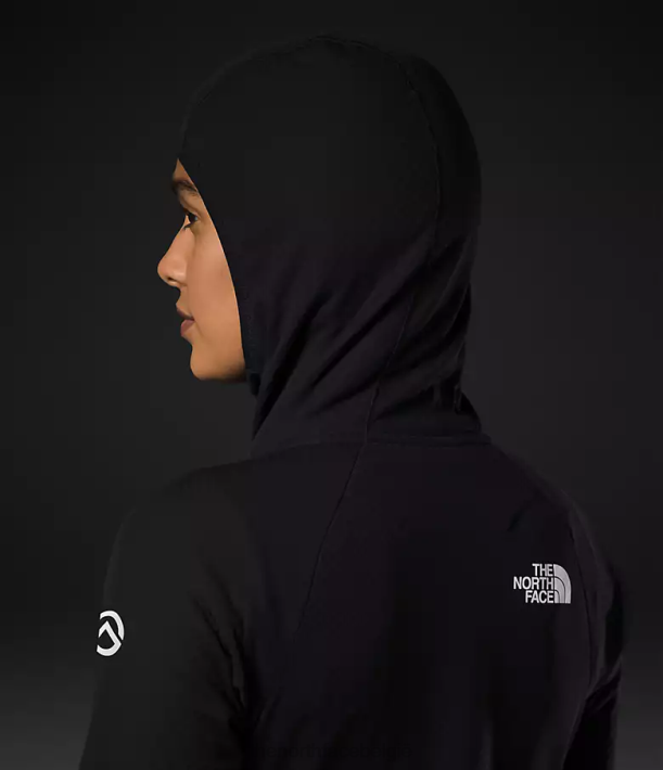 kleding 280T737 tn zwart Summit-serie futurefleece hoodie met volledige ritssluiting vrouwen The North Face
