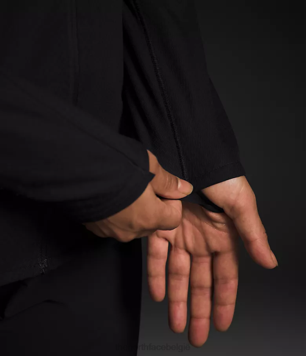 kleding 280T737 tn zwart Summit-serie futurefleece hoodie met volledige ritssluiting vrouwen The North Face