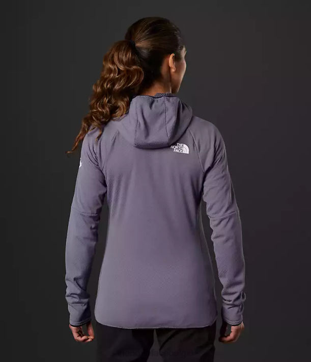 kleding 280T738 maan leisteen Summit-serie futurefleece hoodie met volledige ritssluiting vrouwen The North Face