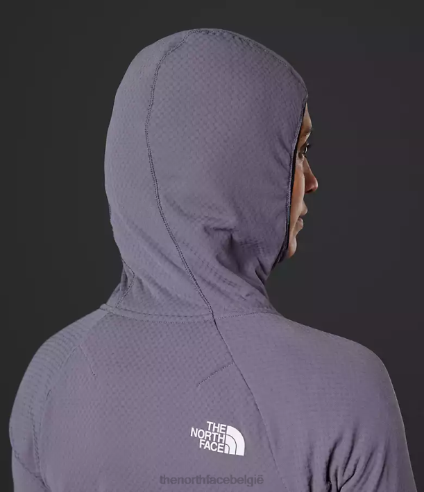 kleding 280T738 maan leisteen Summit-serie futurefleece hoodie met volledige ritssluiting vrouwen The North Face