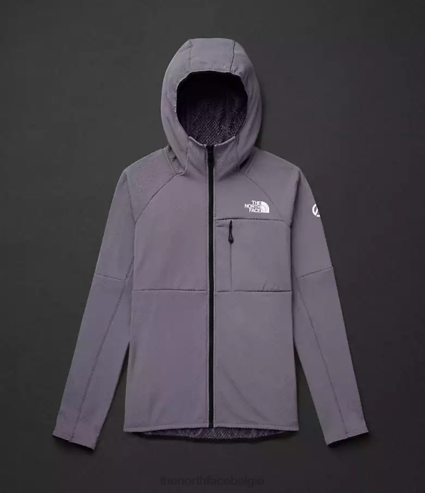 kleding 280T738 maan leisteen Summit-serie futurefleece hoodie met volledige ritssluiting vrouwen The North Face