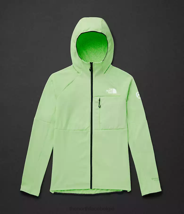 kleding 280T739 patina groen Summit-serie futurefleece hoodie met volledige ritssluiting vrouwen The North Face