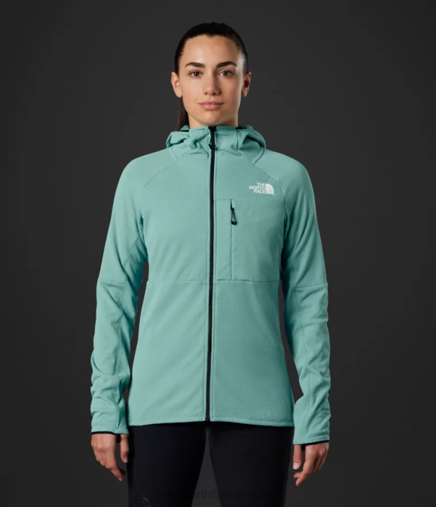 kleding 280T740 rifwateren Summit-serie futurefleece hoodie met volledige ritssluiting vrouwen The North Face