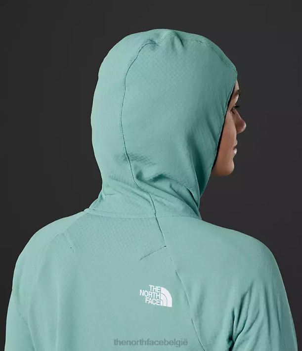 kleding 280T740 rifwateren Summit-serie futurefleece hoodie met volledige ritssluiting vrouwen The North Face