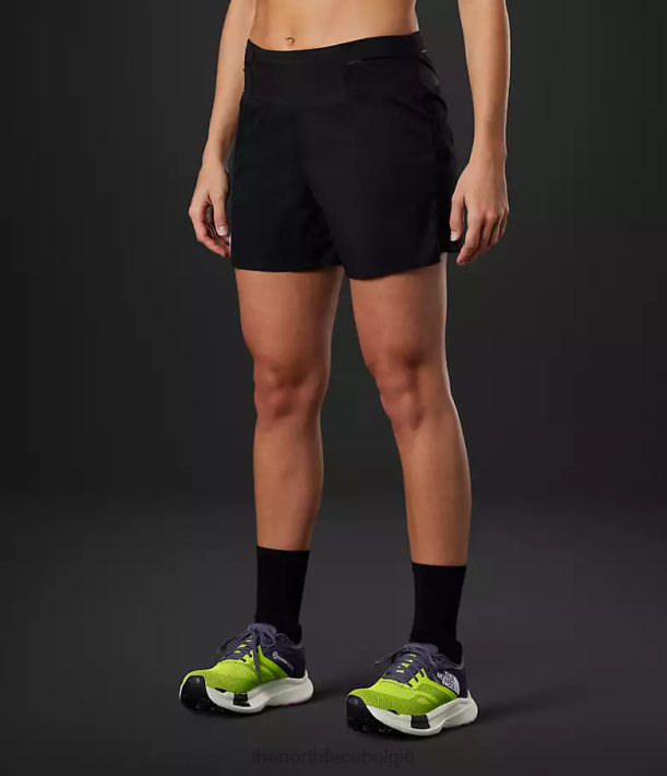 kleding 280T748 tn zwart Summit-serie pacesetter hardloopshort vrouwen The North Face