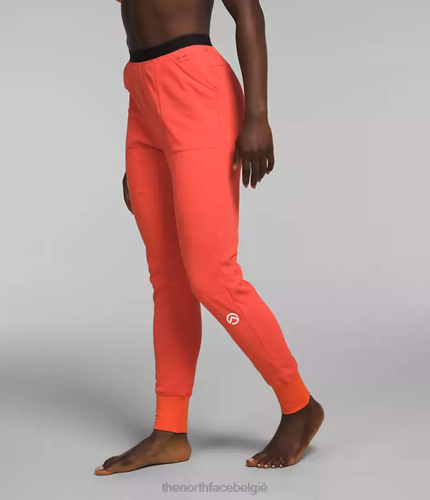 kleding 280T899 stralend oranje Summit-serie futurefleece broek vrouwen The North Face