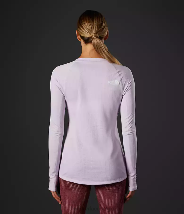 kleding 280T901 lavendel mist Summit Series Pro 120 bemanning vrouwen The North Face