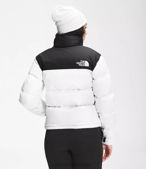 kleding 280T727 tn wit Retro nuptse jasje uit 1996 vrouwen The North Face