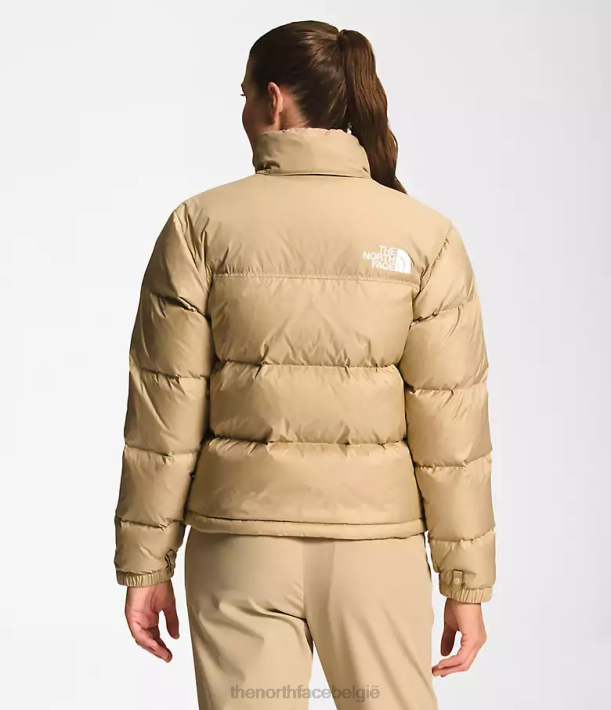 kleding 280T731 kaki steen Retro nuptse jasje uit 1996 vrouwen The North Face