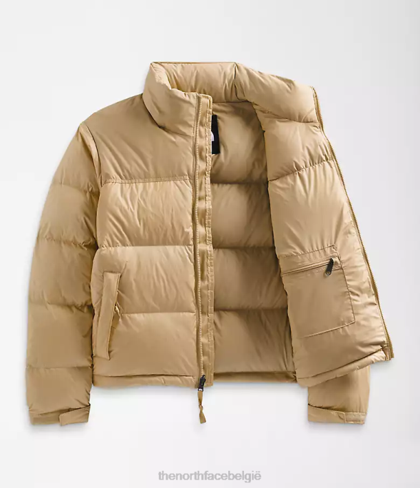 kleding 280T731 kaki steen Retro nuptse jasje uit 1996 vrouwen The North Face