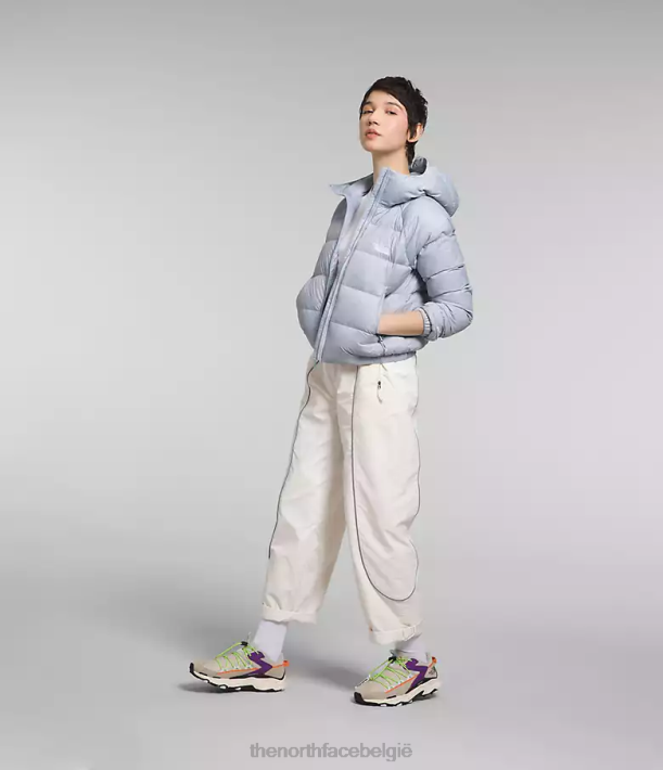 kleding 280T891 stoffige maagdenpalm hydrenaliet donshoodie vrouwen The North Face