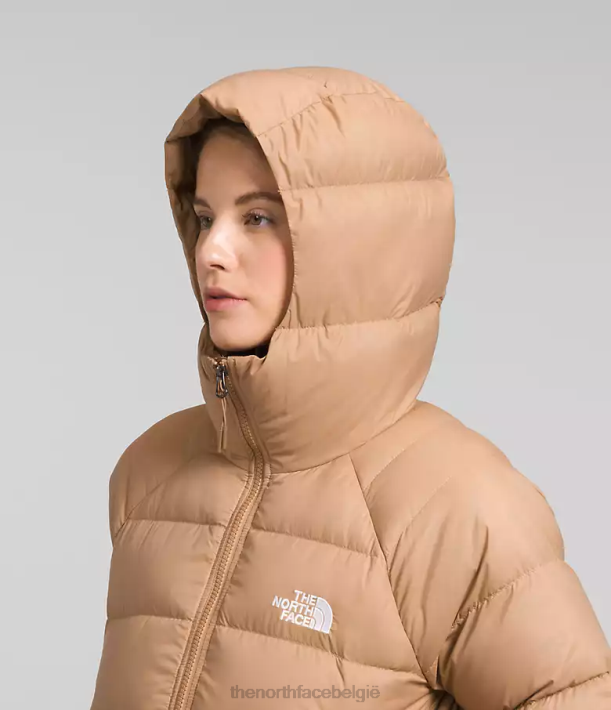 kleding 280T892 amandelboter hydrenaliet donshoodie vrouwen The North Face
