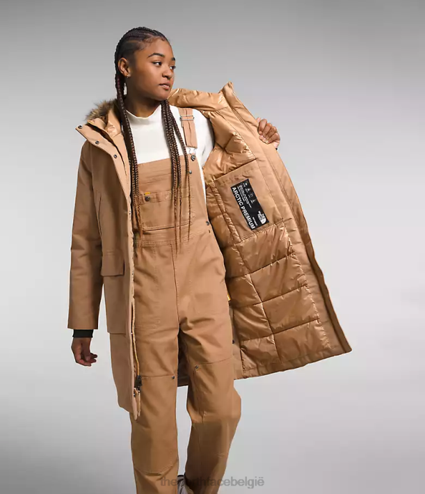 kleding 280T1313 amandelboter arctische parka premium vrouwen The North Face