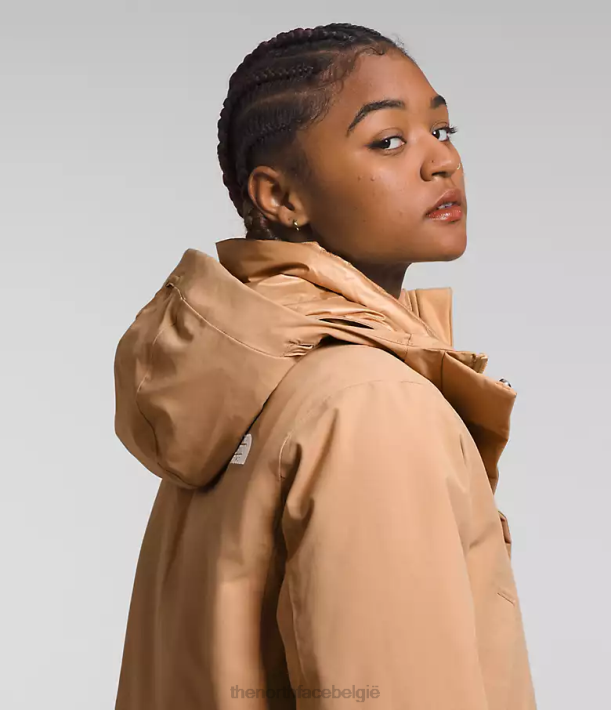 kleding 280T1313 amandelboter arctische parka premium vrouwen The North Face