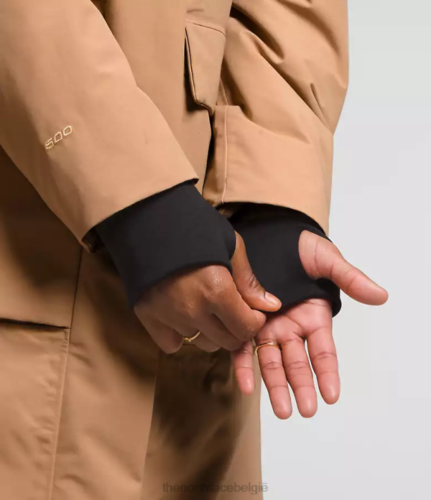 kleding 280T1313 amandelboter arctische parka premium vrouwen The North Face