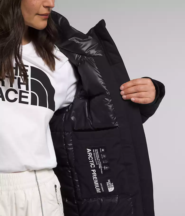 kleding 280T1315 tn zwart arctische parka premium vrouwen The North Face