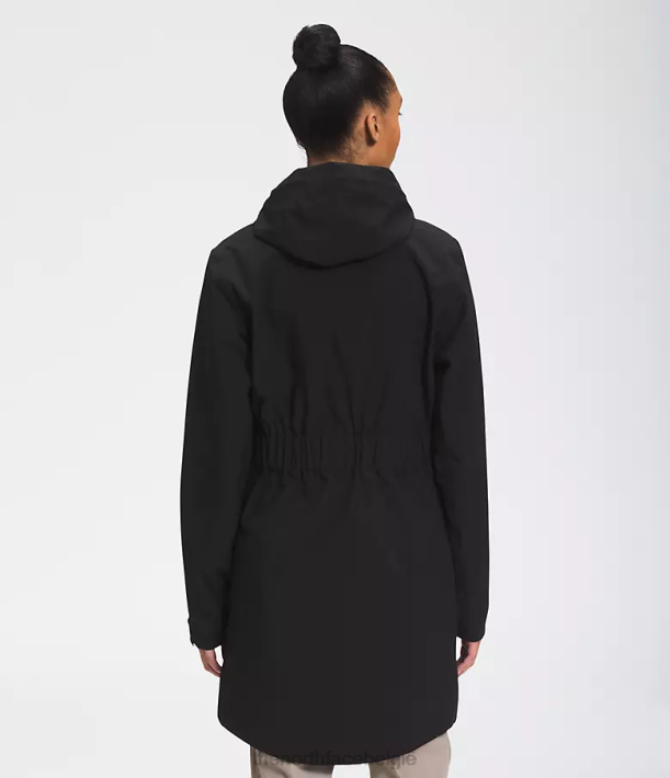 kleding 280T152 tn zwart City Breeze regenparka II vrouwen The North Face