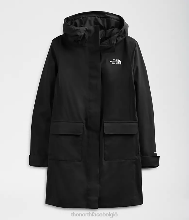 kleding 280T152 tn zwart City Breeze regenparka II vrouwen The North Face