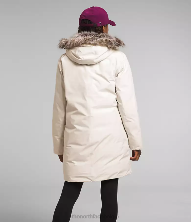 kleding 280T234 gardenia wit arctic parka gtx vrouwen The North Face