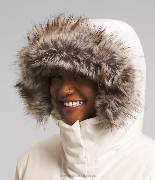 kleding 280T234 gardenia wit arctic parka gtx vrouwen The North Face