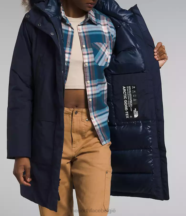 kleding 280T235 top marine arctic parka gtx vrouwen The North Face